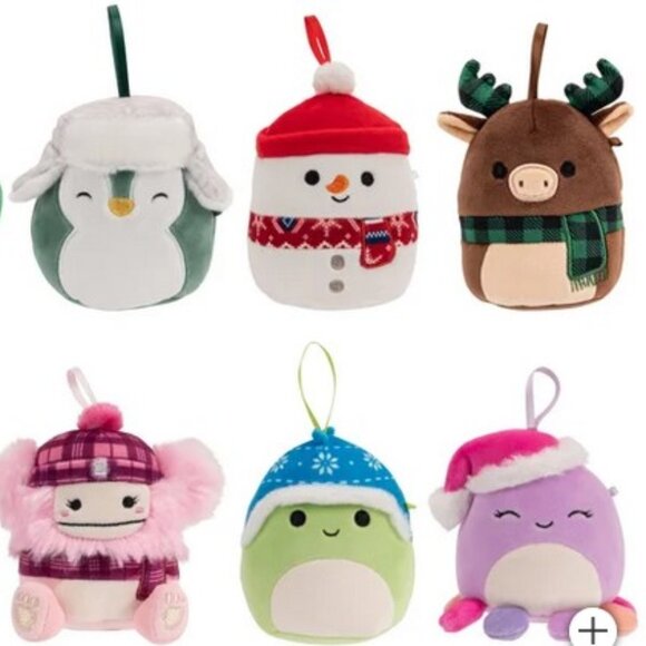 Squishmallows 4-inch Ornament Plush 8-pack Assorted NIB - Picture 5 of 6